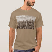 Sepia New York City T-shirt (Voorkant)
