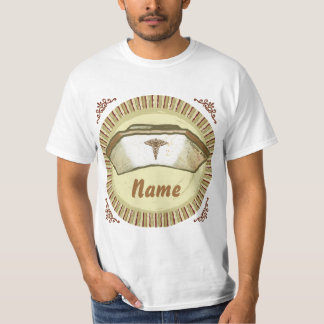Sepia Nurse custom verpleegkundigen T-shirt
