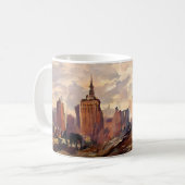 Sepia NYC Silhouette Pastorale Mok (Voorkant links)