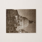 Sepia Paper Effect Venice Grand Canal Legpuzzel (Horizontaal)