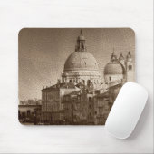 Sepia Paper Effect Venice Grand Canal Muismat (Met muis)