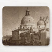 Sepia Paper Effect Venice Grand Canal Muismat (Voorkant)