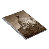 Sepia Paper Effect Venice Grand Canal Notitieboek (Rechterzijde)