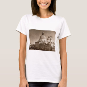 Sepia Paper Effect Venice Grand Canal T-shirt