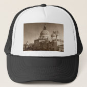 Sepia Paper Effect Venice Grand Canal Trucker Pet (Voorkant)