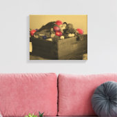 Sepia Partial Color Canvas Afdruk (Insitu (Woonkamer))