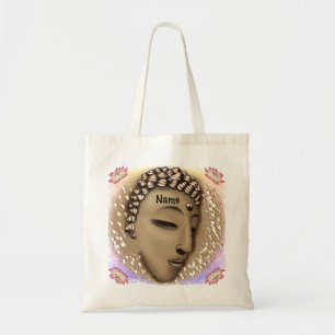 Sepia Peace Buddha Canvas tas
