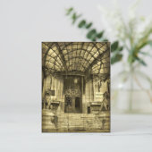 Sepia pic briefkaart (Staand voorkant)