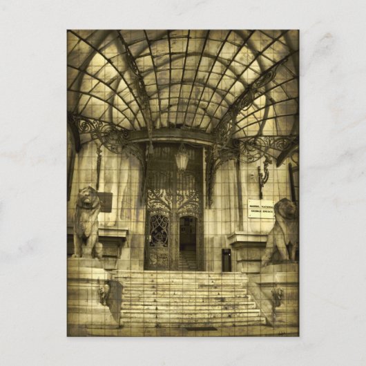 Sepia pic briefkaart (Voorkant)