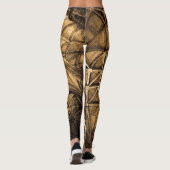 Sepia Portugese Plafond Leggings (Achterkant)