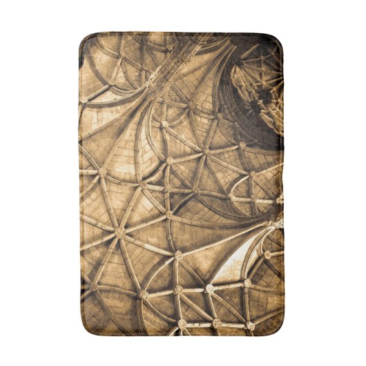 Sepia Portugues Architecture Badmat (Voorkant Verticaal)