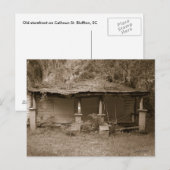 Sepia Post Card 1 Briefkaart (Voorkant / Achterkant)