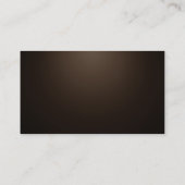 Sepia Professional Simple Modern Plain Visitekaartje