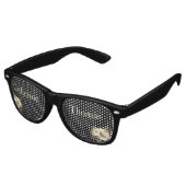 Sepia Roos Bruid & bruidegom Party Zonnebril (Gekanteld)