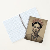 Sepia Rose Muse Notitieboek (Binnen)