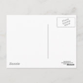 Sepia Rosebud Flower Photo Briefkaart (Achterkant)