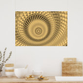Sepia Roundalls Poster (Keuken)