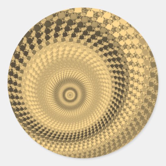 Sepia Roundalls Stickers (Voorkant)