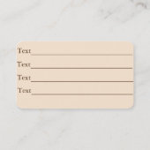 sepia rozen rozen knoppen bloemen kunst tuinbloemi visitekaartje (Achterkant)