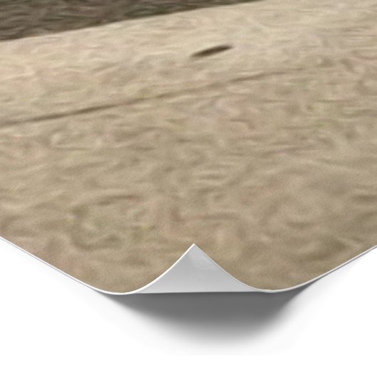 Sepia Scene 1940s auto Fantasy 2 Poster (Hoek)