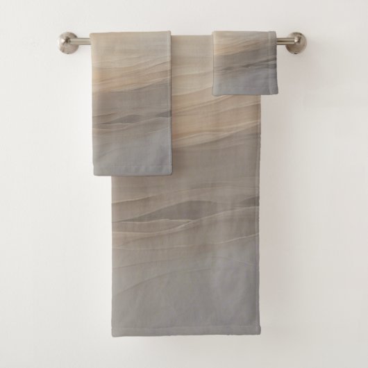 Sepia Serenity: rustige tonen Bad Handdoek (Insitu)