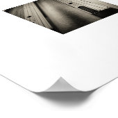 Sepia Skee Ball Arcade Poster Afdruk (Hoek)