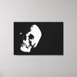 Sepia Skull Pop Art Verpakt Canvas - 3 Canvases SE<br><div class="desc">Sepia Effect Skull Pop Art Afbeelding - Humoristische College Comic Pop Art - Fantasy Rock Punk Heavy Metal</div>