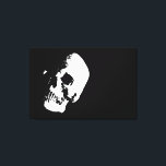 Sepia Skull Pop Art Verpakt Canvas - 3 Canvases SE<br><div class="desc">Sepia Effect Skull Pop Art Afbeelding - Humoristische College Comic Pop Art - Fantasy Rock Punk Heavy Metal</div>