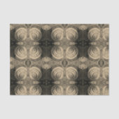 Sepia Snagel Patterned Tissuepapier (Voorkant)
