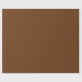 Sepia Solid Blank Cadeaupapier (Vlak)