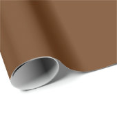Sepia Solid Blank Cadeaupapier (Rol Hoek)