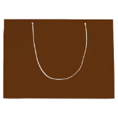Sepia Solid Blank Groot Cadeauzakje (Voorkant)