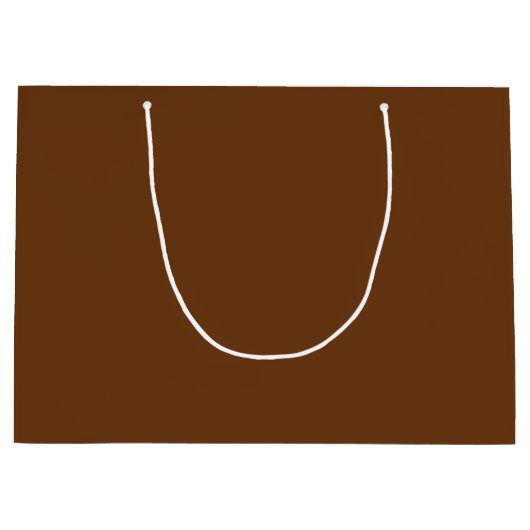 Sepia Solid Blank Groot Cadeauzakje (Voorkant)