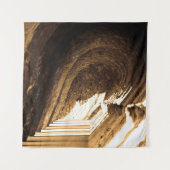 Sepia Spaanse tunnel Wandkleed (Voorkant)