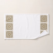 Sepia Spain Tiles Bad Handdoek (Handdoek)