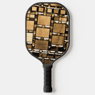 Sepia-spiegelpatroon Pickleball Paddle