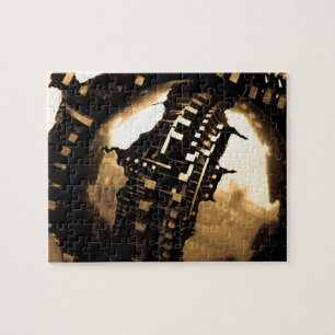 Sepia Steampunk Legpuzzel
