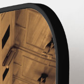 Sepia Stoelen Foto Pickleball Paddle (Links Detail)