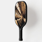 Sepia Stoelen Foto Pickleball Paddle (Links)