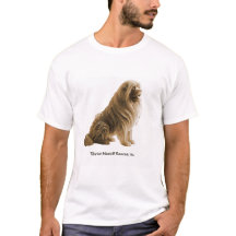 Sepia Tibetaans Mastiff T-shirt