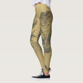 Sepia Tiger en Bamboo Leggings (Links)