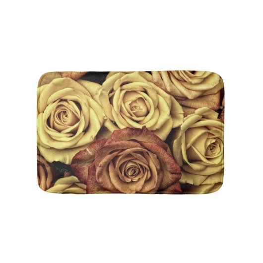 Sepia Tinted Rozen Badmat (Voorkant)