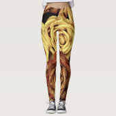 Sepia Tinted Rozen Leggings (Voorkant)