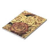 Sepia Tinted Rozen Notitieblok (Linkerzijde)