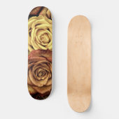 Sepia Tinted Rozen Persoonlijk Skateboard (Voorkant)