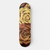 Sepia Tinted Rozen Persoonlijk Skateboard (Voorkant)