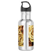 Sepia Tinted Rozen Waterfles (Achterkant)