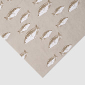 Sepia Tissuepapier (Detail)