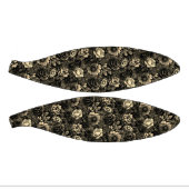 Sepia Tone  bloemenprint Basketbal (Panelen)