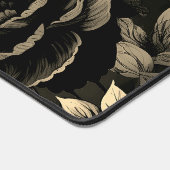 Sepia Tone  bloemenprint Bureaumat (Hoek)